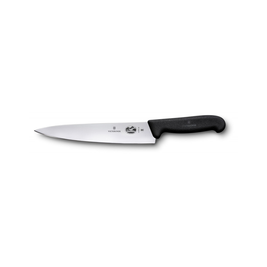 Кухонний ніж Victorinox Fibrox Carving 28 см Black (5.2003.28) - зображення 1