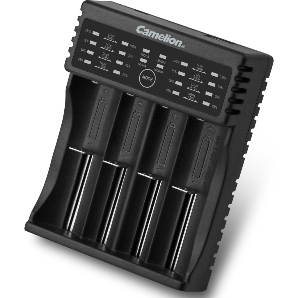 Зарядний пристрій для акумуляторів Camelion Univercal charger for Ni-MH 1.2V, Li-Fe 3.2V, Li-Ion 3.7 to 3.85V, Input DC 5V-2A (LBC-321) - зображення 2