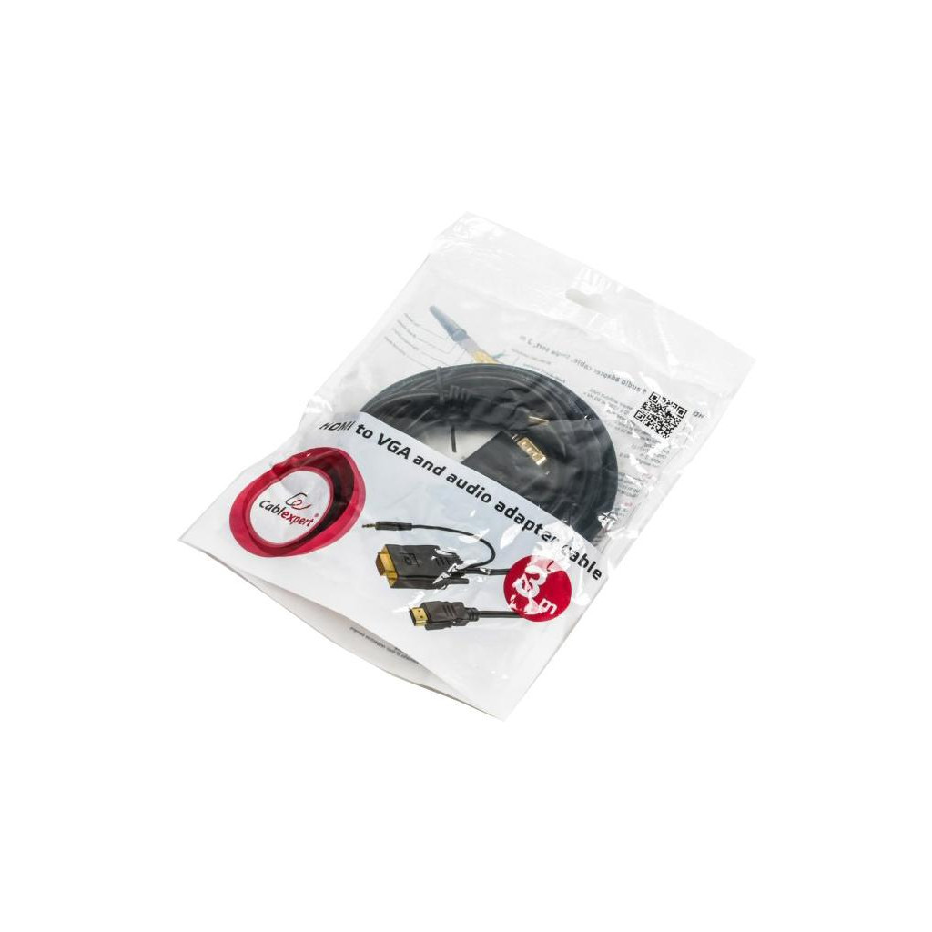 Перехідник HDMI to VGA 3.0m Cablexpert (A-HDMI-VGA-03-10) - зображення 3