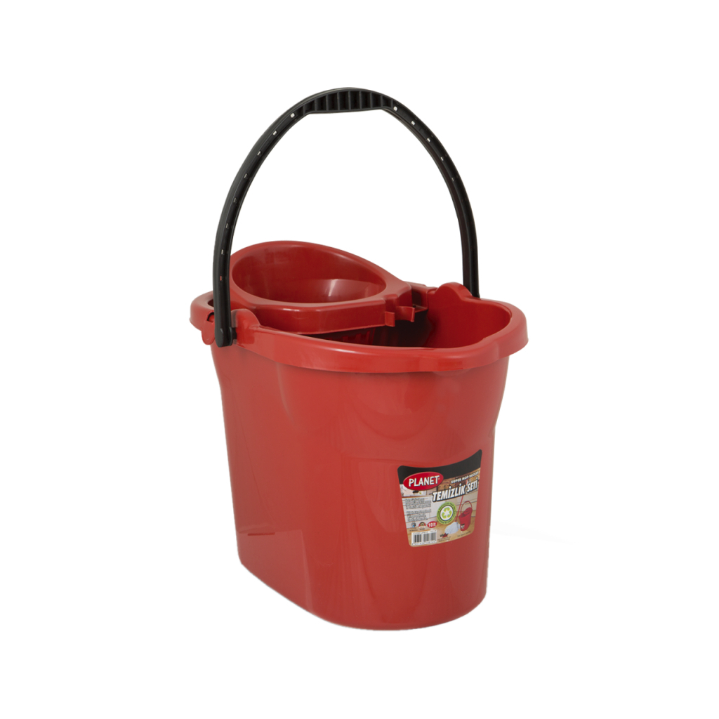 Відро для швабр Planet Household №5 червоне 10 л (6857) - зображення 1