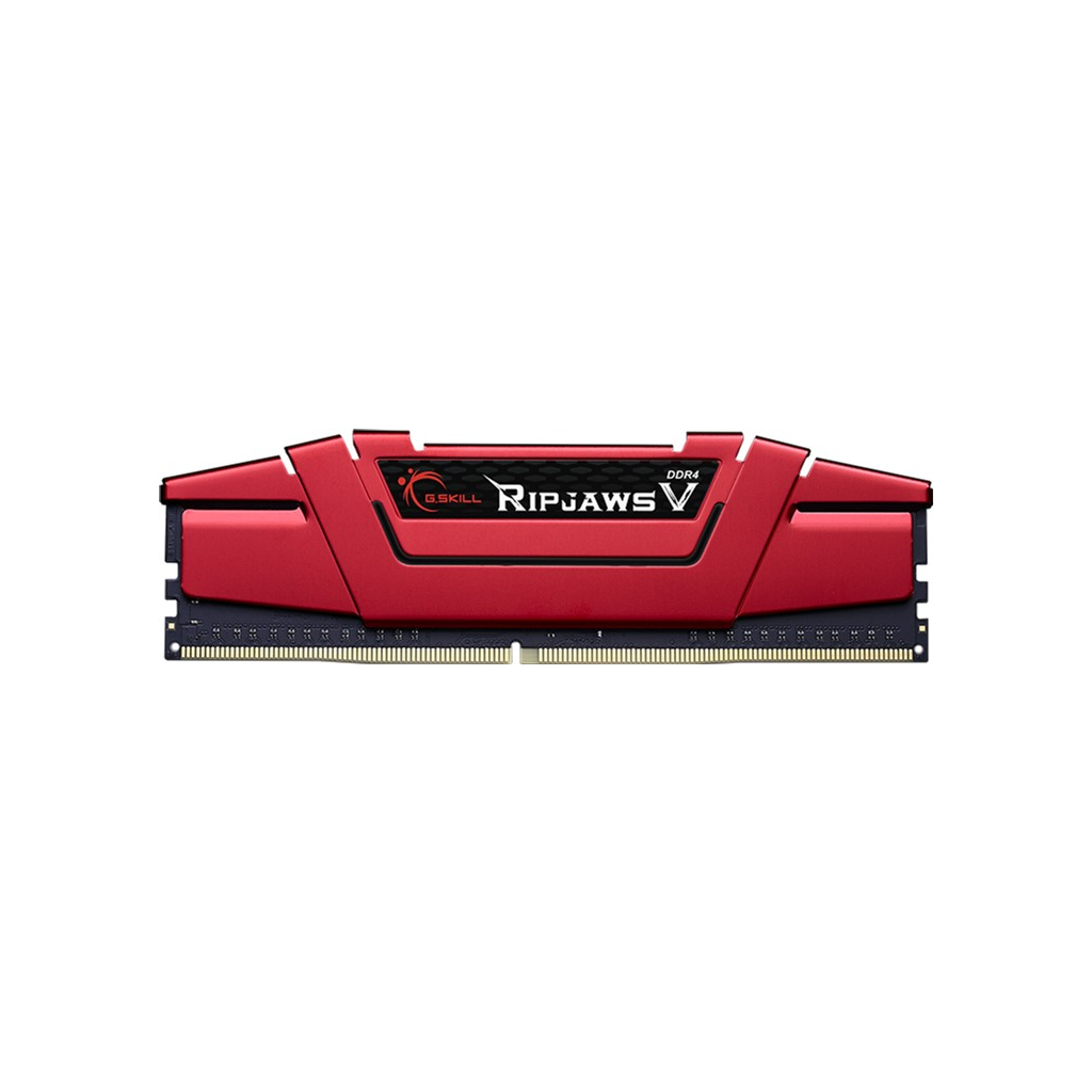 Модуль пам'яті для комп'ютера DDR4 64GB (4x16GB) 3600 MHz Ripjaws V Red G.Skill (F4-3600C19Q-64GVRB) - зображення 2