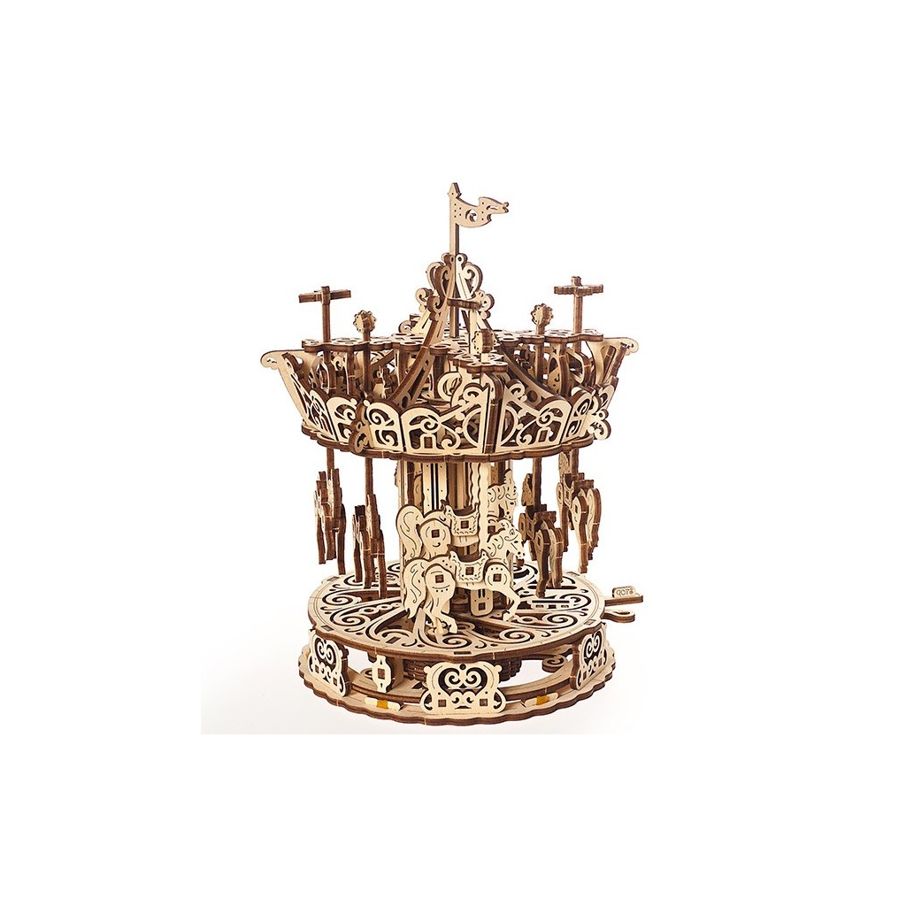 Конструктор Ugears Карусель (70129) - зображення 2
