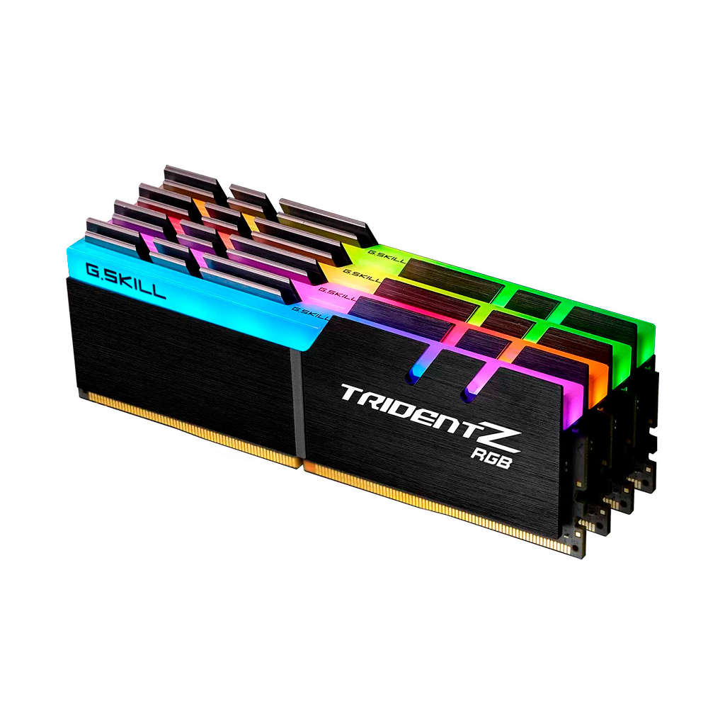 Модуль пам'яті для комп'ютера DDR4 128GB (4x32GB) 3600 MHz Trident Z RGB G.Skill (F4-3600C18Q-128GTZR) - зображення 3