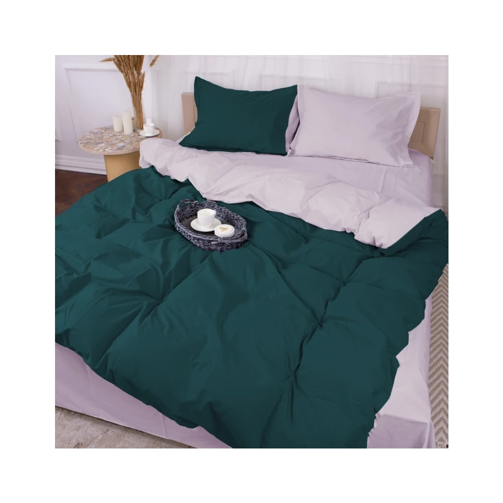 Постільна білизна MirSon Poplin Line 054 + 091 Denise 110x140 (2200006277620) - изображение 1