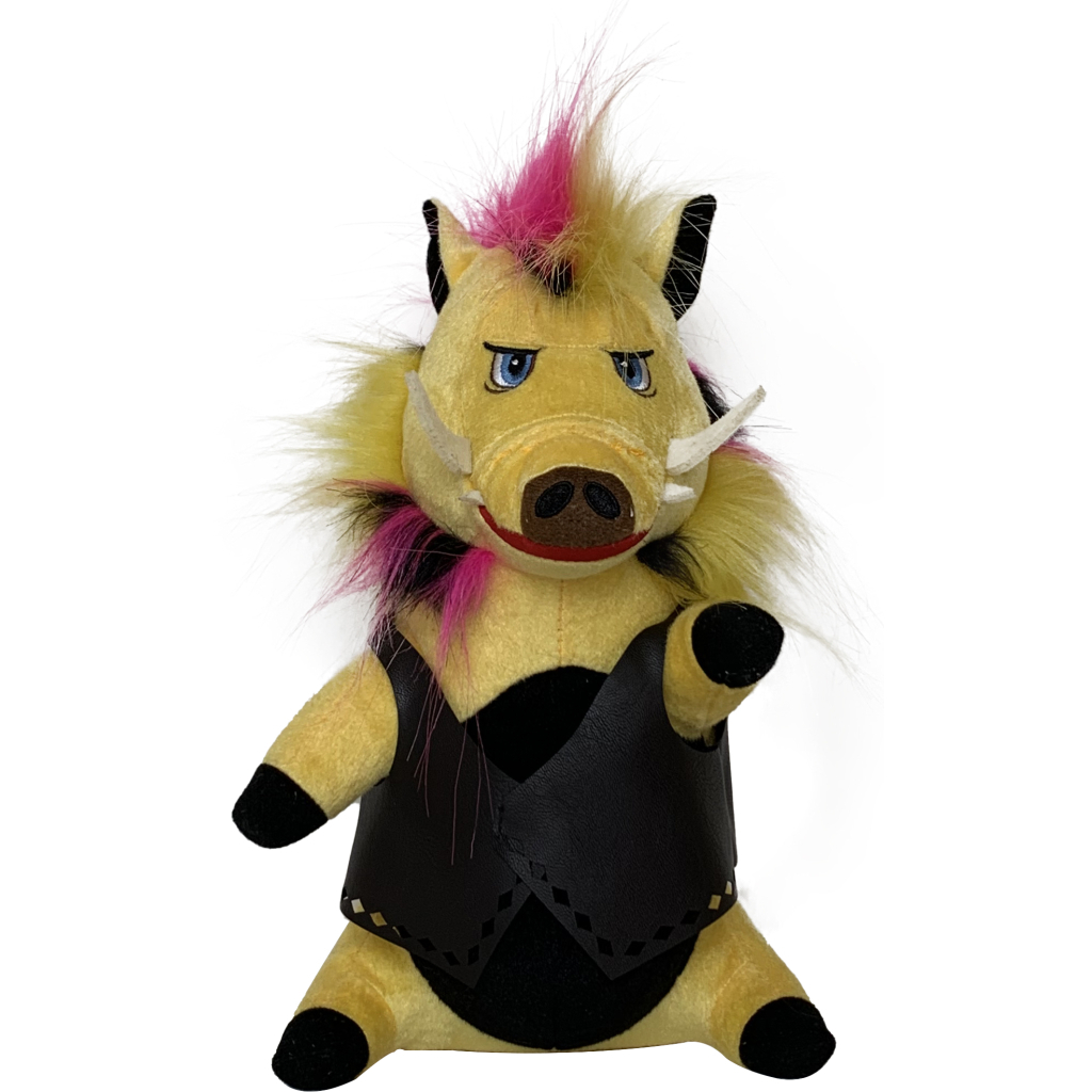 М'яка іграшка WP Merchandise Кабан Рок Зірка (FWPROCKSTAR22MC00) - зображення 1