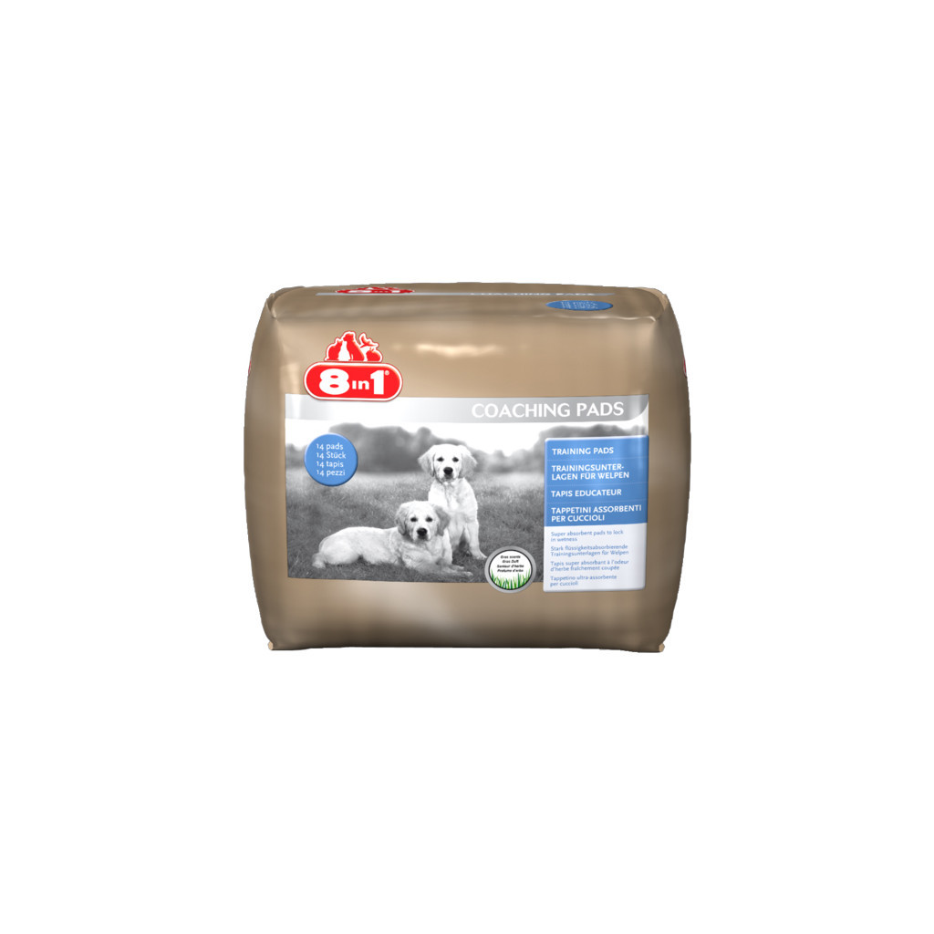 Пелюшки для собак 8in1 60х60 см 14 шт (4048422102250) - изображение 1