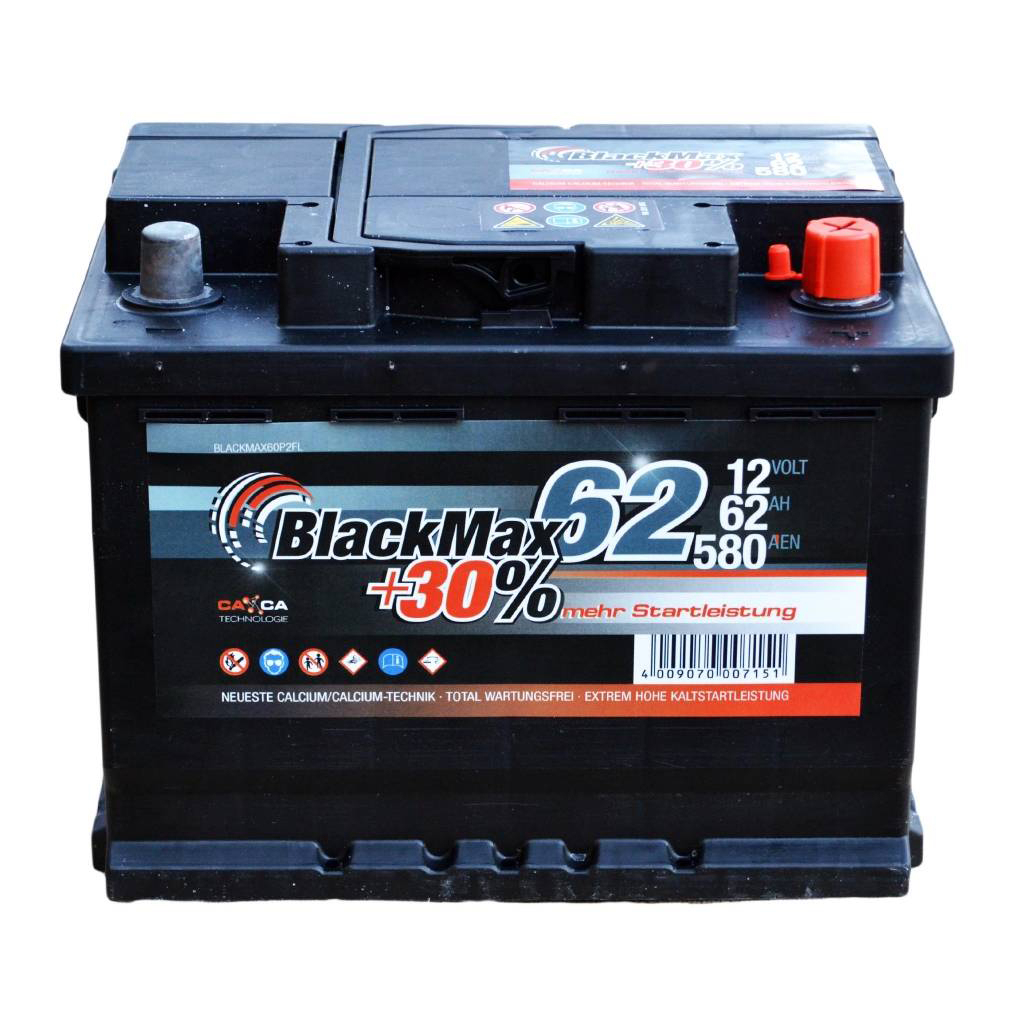 Акумулятор автомобільний BlackMax 62А (B5005) - зображення 1