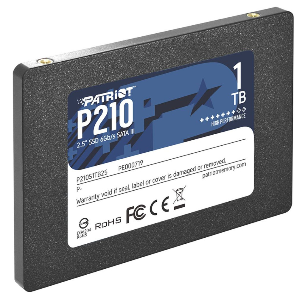 Накопичувач SSD 2.5" 1TB Patriot (P210S1TB25) - зображення 2