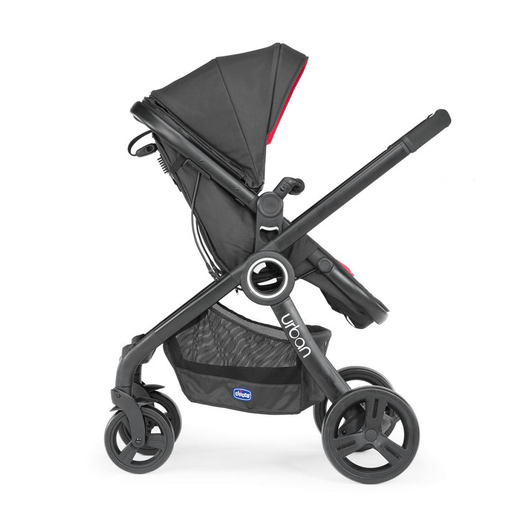 Коляска Chicco Urban Plus Stroller Black (текстиль не входить до комплекту) (79418.95) - зображення 4