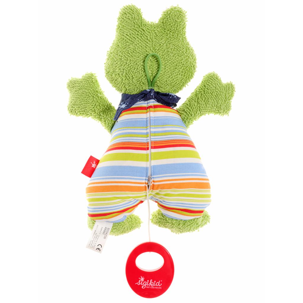 М'яка іграшка музикальна Sigikid Жаба 23 см (48895SK) - зображення 2