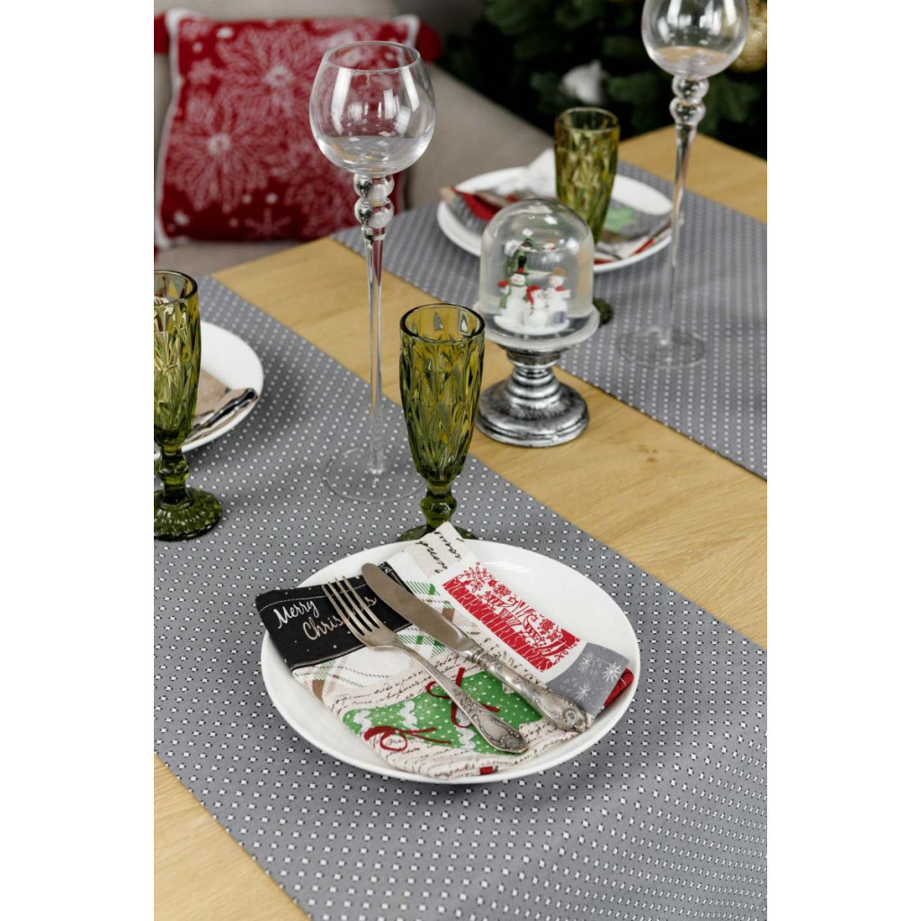 Серветка на стіл Прованс Merry Christmas 35x45 см (4823093449251) - зображення 7