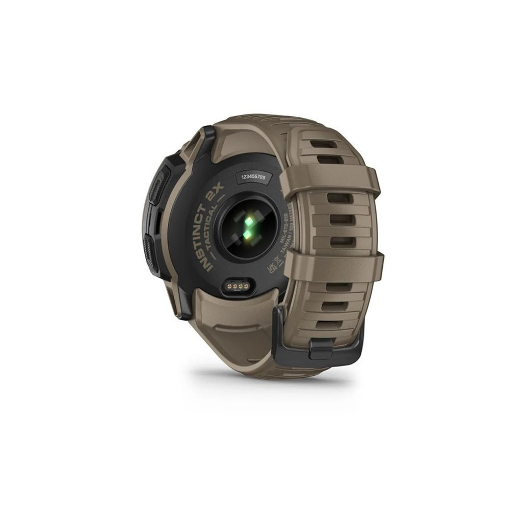 Смарт-годинник Garmin Instinct 2X, Solar, Tactical Edition, Coyote Tan, GPS (010-02805-02) - зображення 6