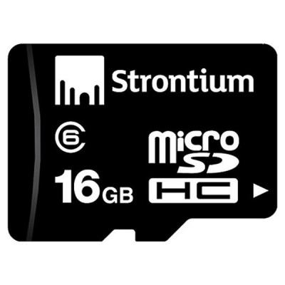 Карта пам'яті Strontium Flash 16G microSD class 6 (SR16GTFC6R) - зображення 1