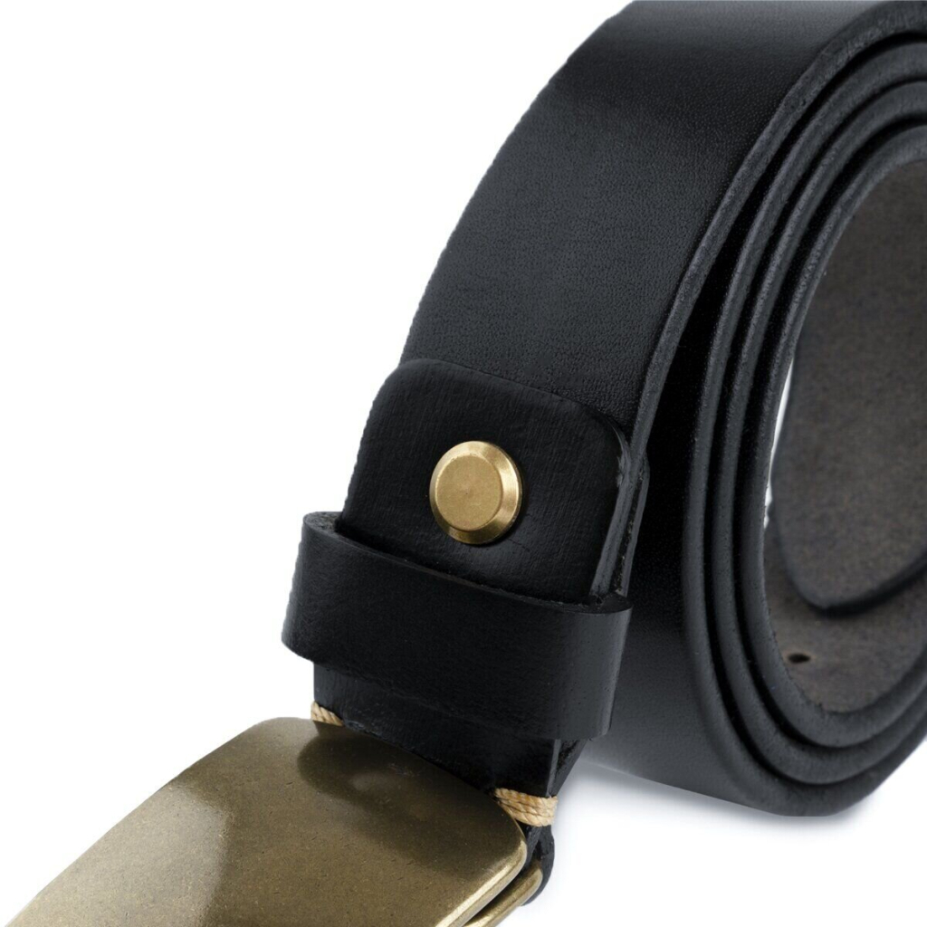 Ремінь Vintage Чоловічий автомат сasual Чорний (20122) - зображення 7