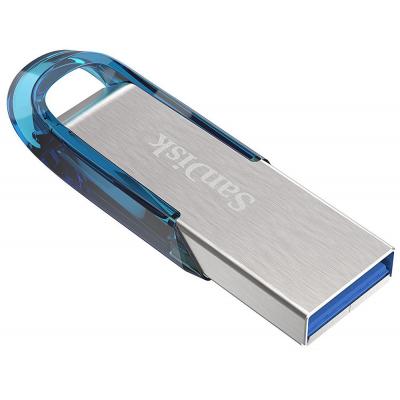 USB флеш накопичувач SanDisk 128GB Ultra Flair Blue USB 3.0 (SDCZ73-128G-G46B) - зображення 3