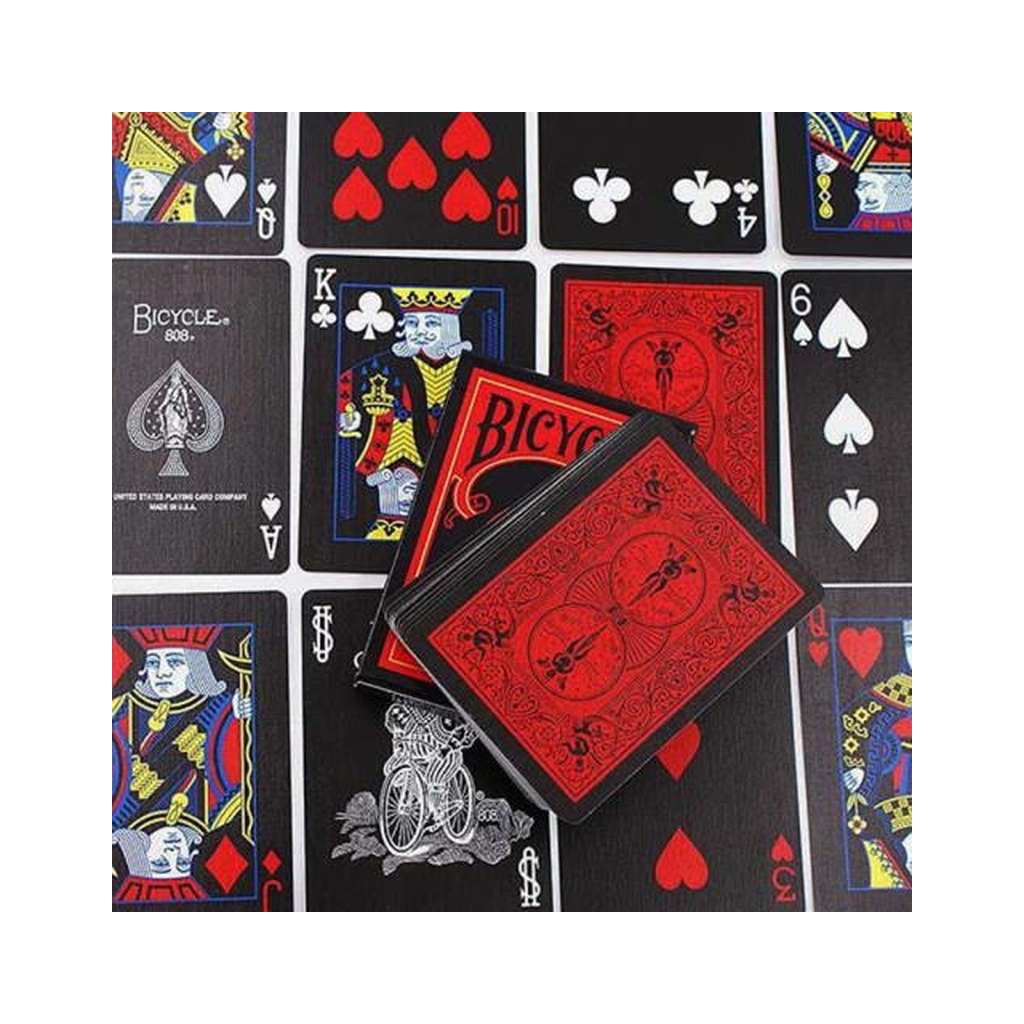 Гральні карти Bicycle Reverse (Red & Black) (ВР_КИРРБ) - зображення 5
