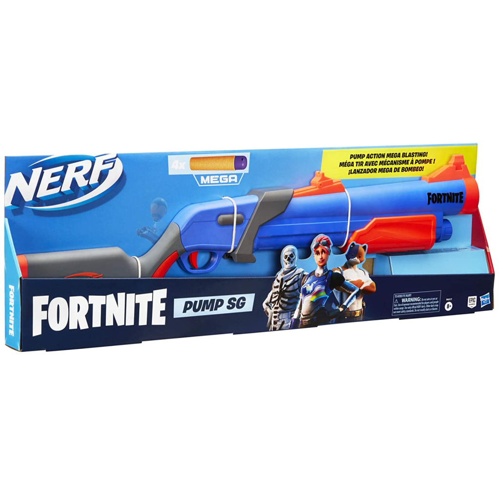 Іграшкова зброя Hasbro Nerf Fortnite Pump SG (F0318) - зображення 6
