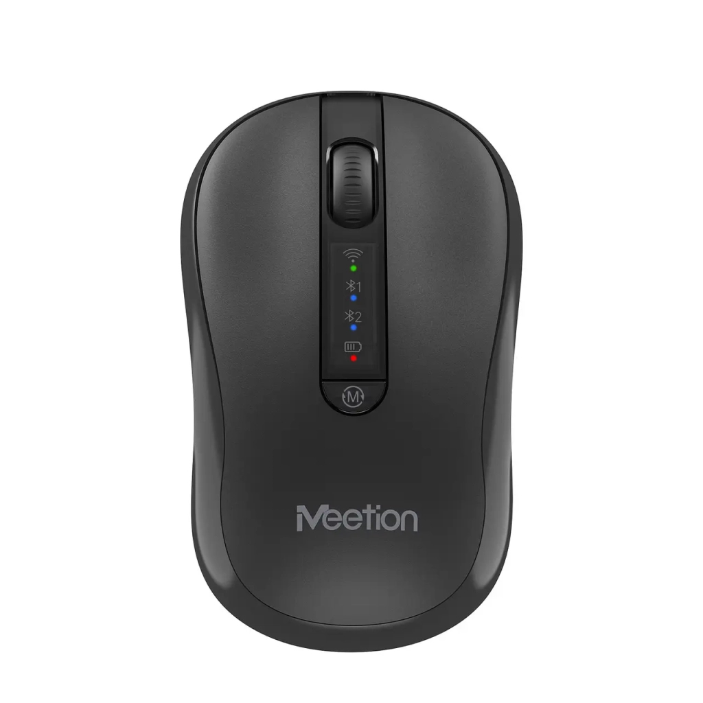 Мишка Meetion BTM185R Bluetooth/Wireless Black (MT-BTM185R-A) - зображення 1