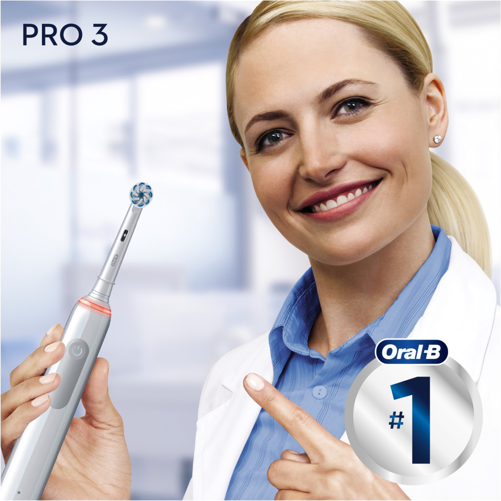 Електрична зубна щітка Oral-B Pro 3 3500 D505.513.3X WT (4210201395539) - зображення 9