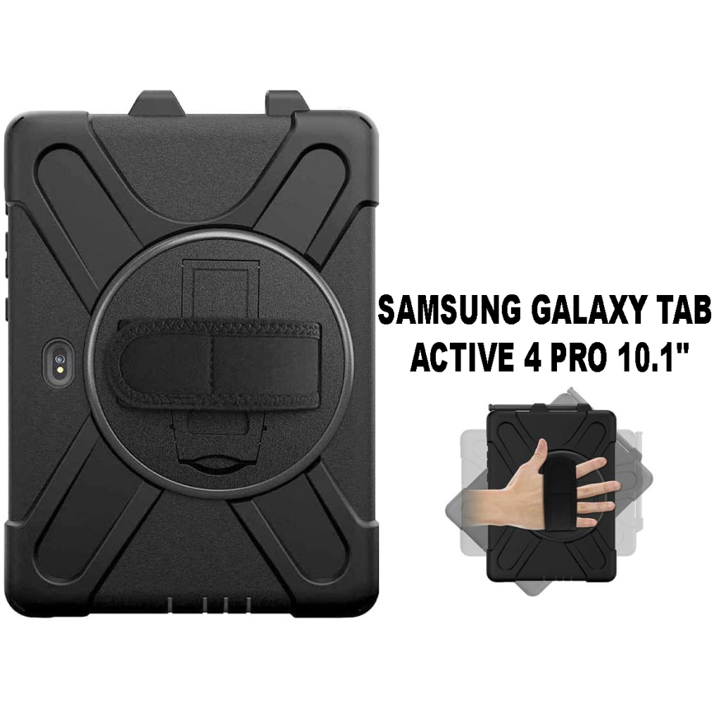 Чохол до планшета BeCover Heavy Duty Case Samsung Galaxy Tab Active 4 Pro SM-T636B 10.1" Black (710048) - зображення 7