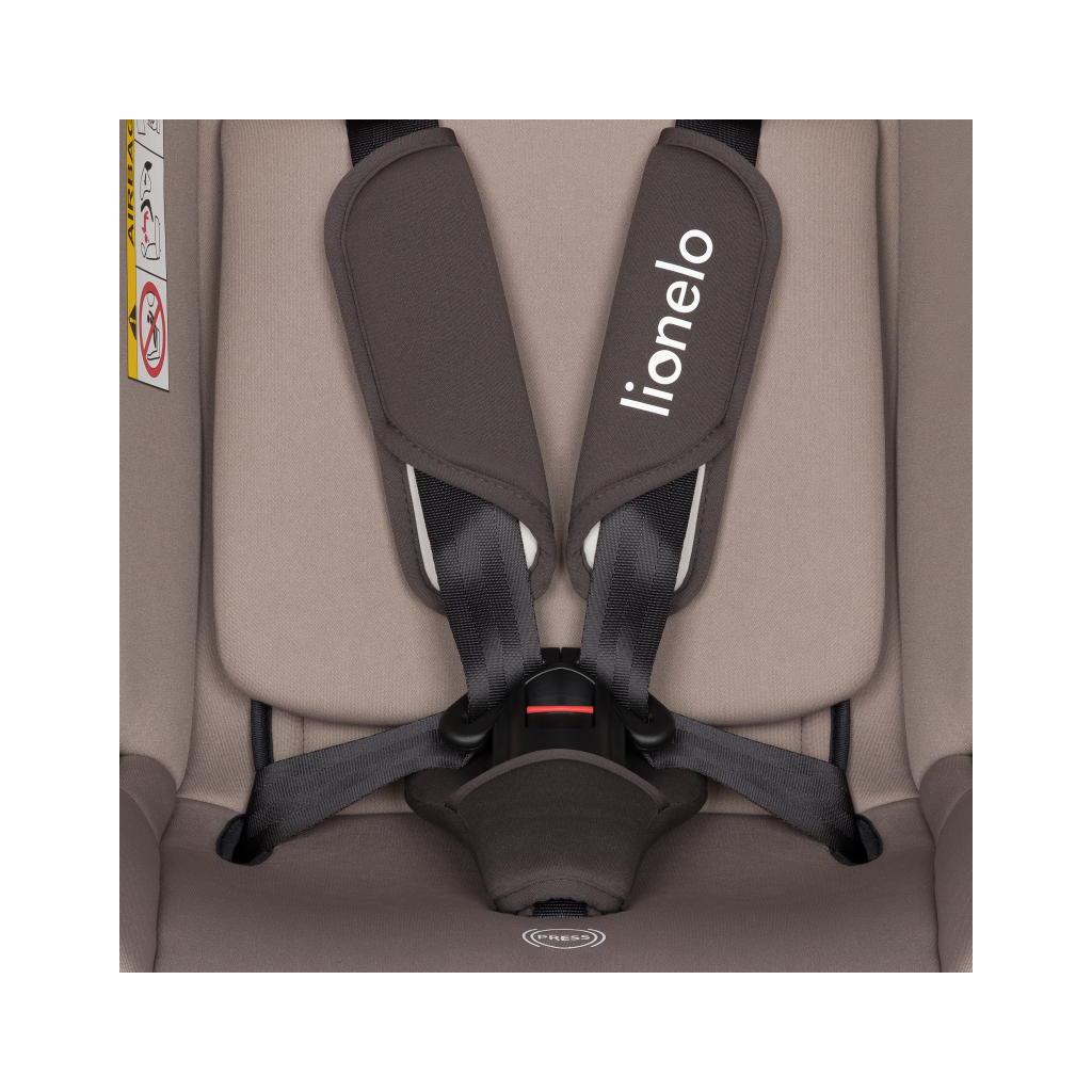 Автокрісло Lionelo Aart I-Size Beige Latte (LO-AART I-SIZE BEIGE LATTE) - изображение 8