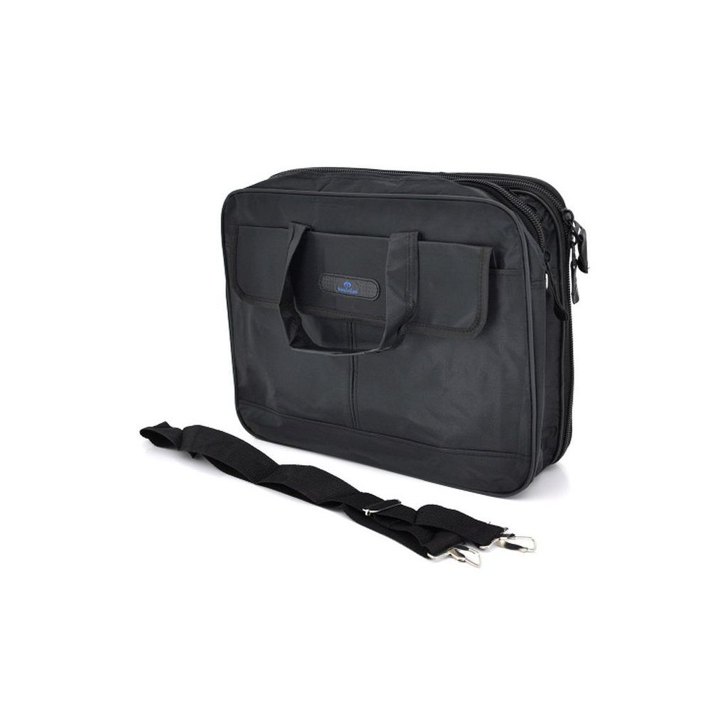 Сумка для ноутбука Voltronic 17" MeiJieLuo Black (NKZS-MJL17) - зображення 1