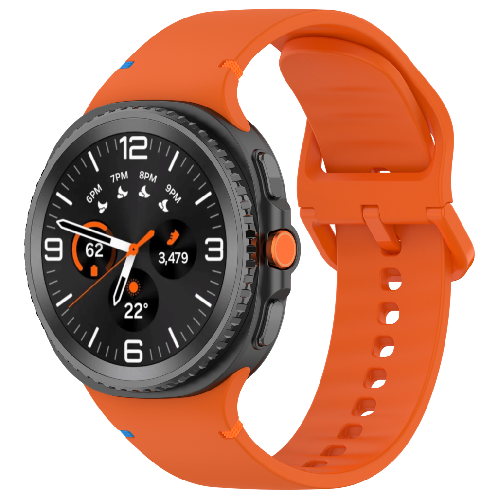 Ремінець до смарт-годинника Armorstandart Samsung Galaxy Watch 8 / 8 Classic (20x113 mm) Orange (ARM86867) - зображення 1