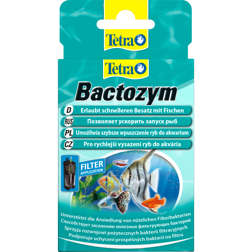 Засіб по догляду за водою Tetra Bactozym 10 капсул (4004218140257) - изображение 1