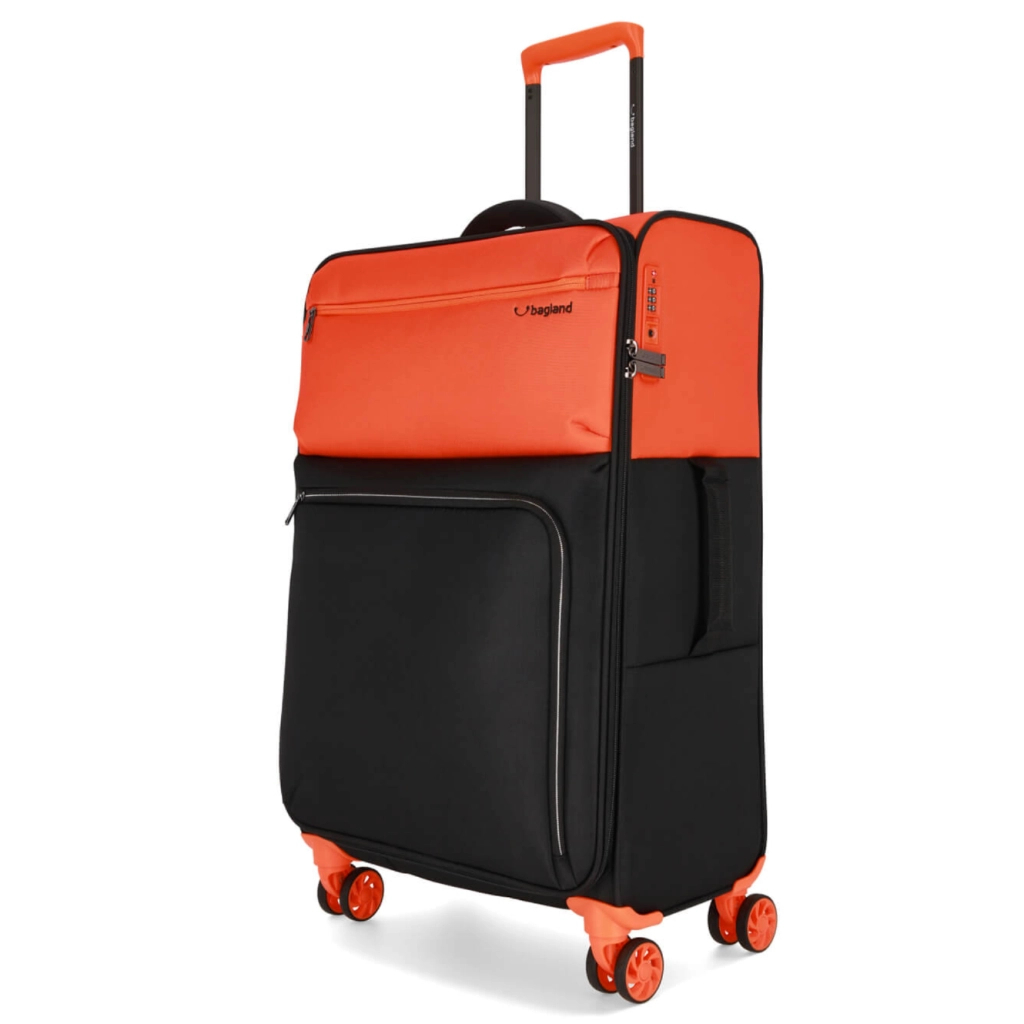 Валіза Bagland Stella велика 77 л помаранчева (1143021830) - зображення 2