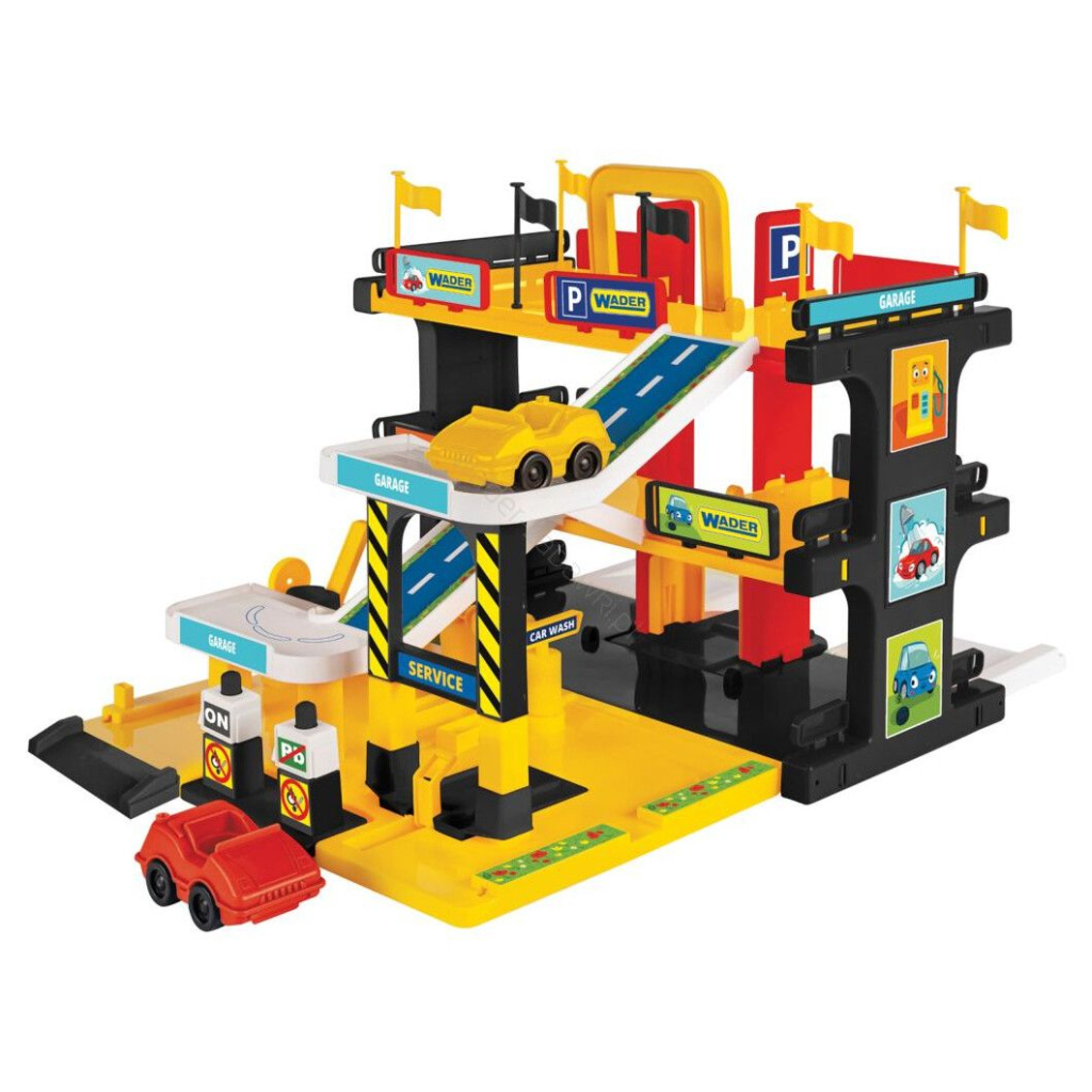 Ігровий набір Wader Гараж "Сервіс" (50460) - зображення 2