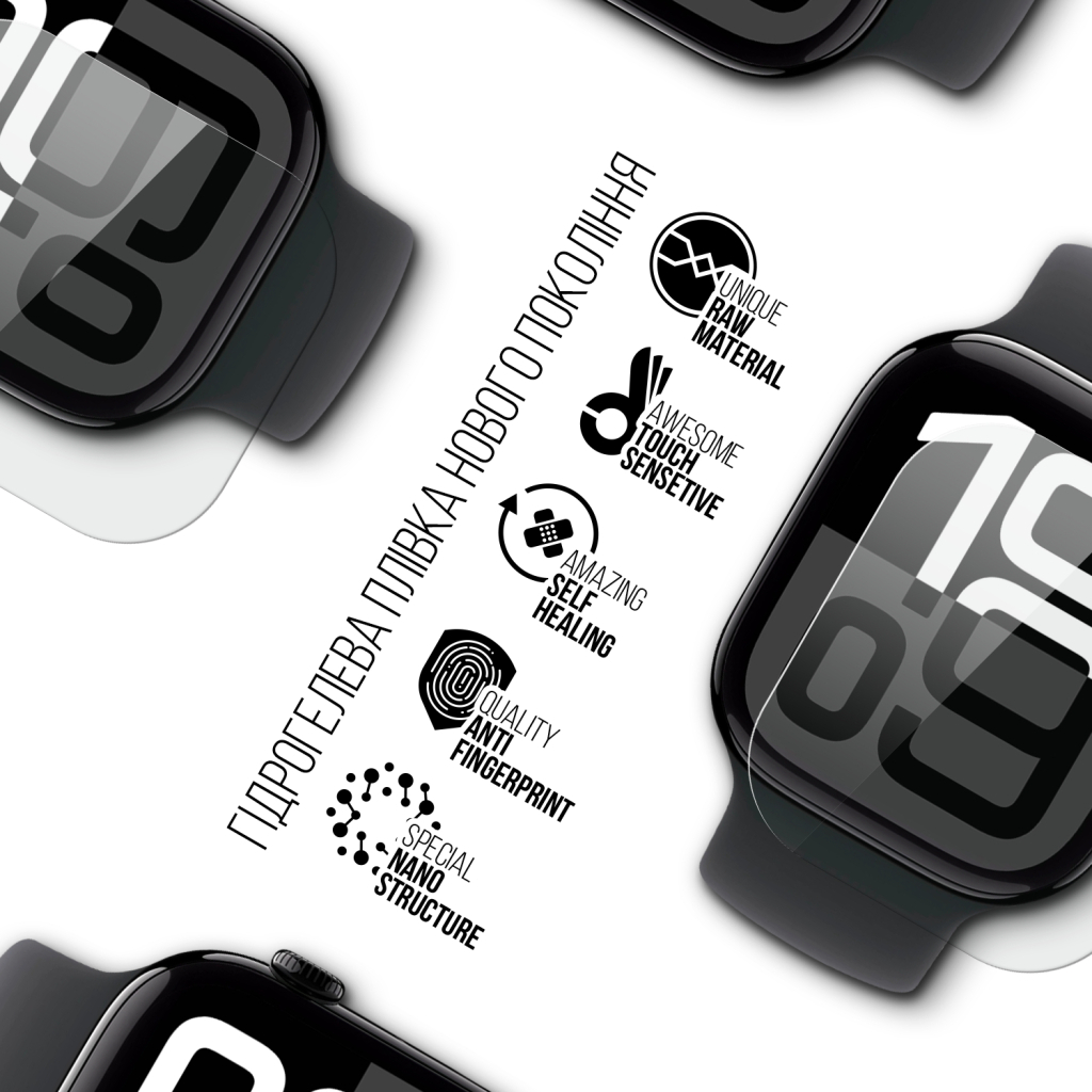 Плівка захисна Armorstandart Apple Watch 10 42mm 6 pcs (ARM81141) - зображення 2