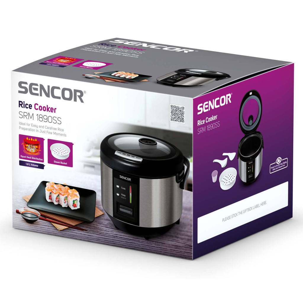 Мультиварка Sencor SRM1890SS - зображення 12