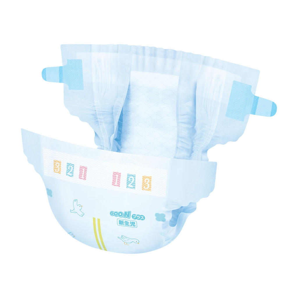 Підгузки GOO.N Plus для дітей 4-8 кг розмір S на липучках 50 шт. (843334) - зображення 2