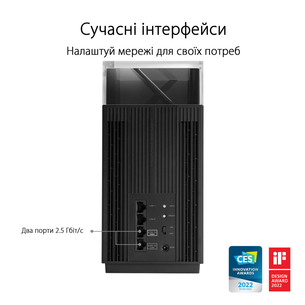 Маршрутизатор ASUS ZenWiFi Pro ET12 1PK (90IG05Z0-MO3A10) - изображение 12