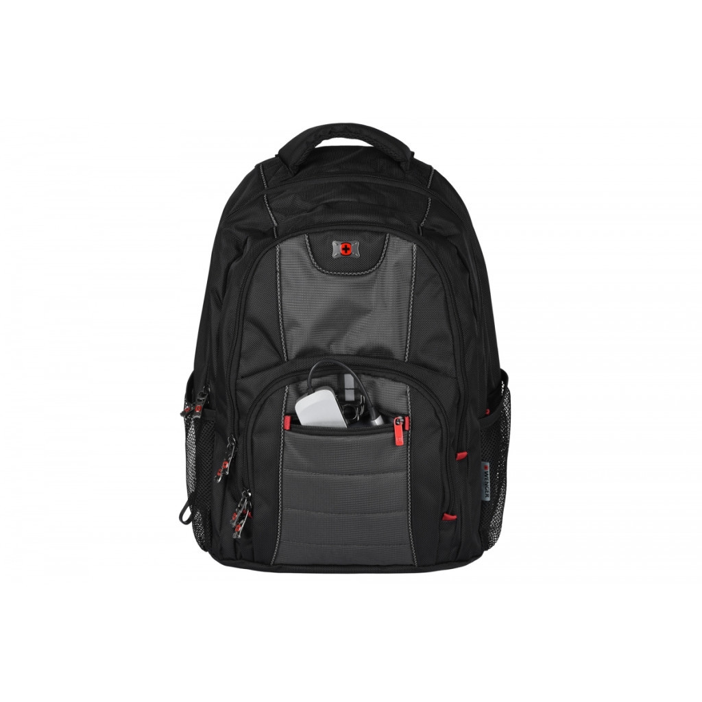 Рюкзак для ноутбука Wenger 16" Pillar Black/Gray (600633) - зображення 11