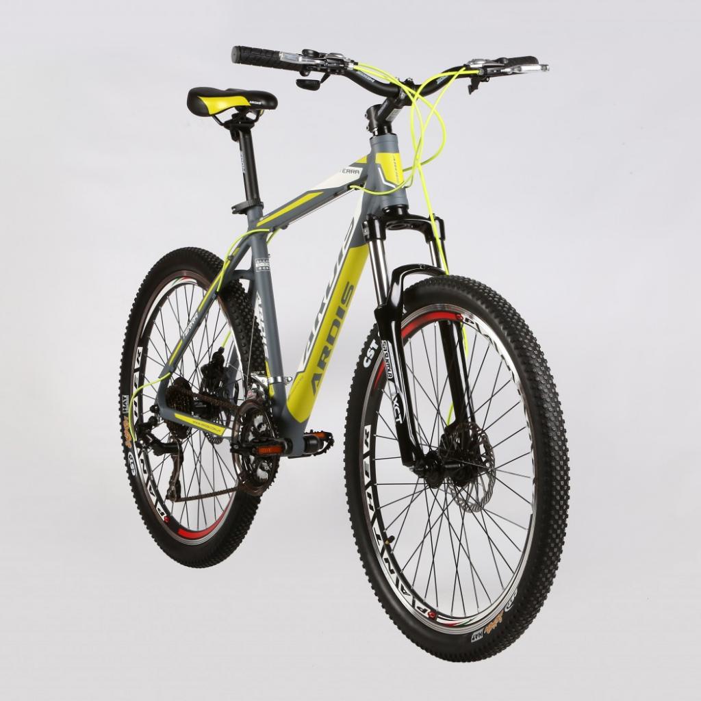 Велосипед Ardis Terra 26" рама-15" Al Grey/Yellow (0171) - зображення 6