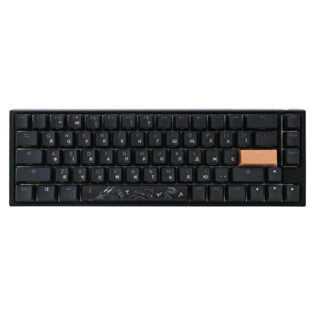 Клавіатура Ducky One 3 SF Cherry MX Red RGB UA USB Black (DKON2167ST-RUAPXCLAWSC1) - зображення 2