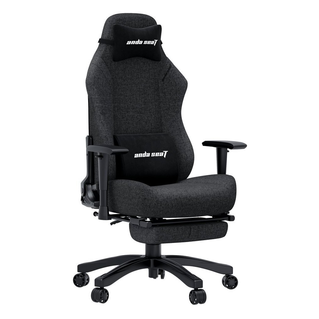 Крісло ігрове Anda Seat Luna Pro Fabric Size L Dark Gray (AD18T-44-GB-F) - зображення 1