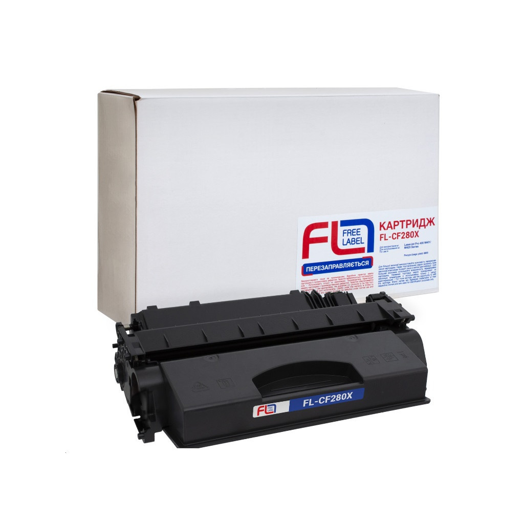 Картридж FREE Label HP 80X (CF280X) (FL-CF280X) - изображение 1