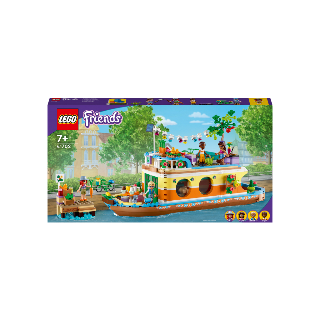 Конструктор LEGO Friends Плавучий будинок на каналі 737 деталі (41702) - зображення 1