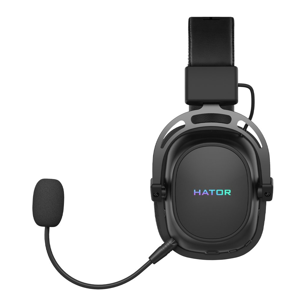 Навушники Hator Hypergang Wireless Tri-mode Black (HTA-850) - зображення 2