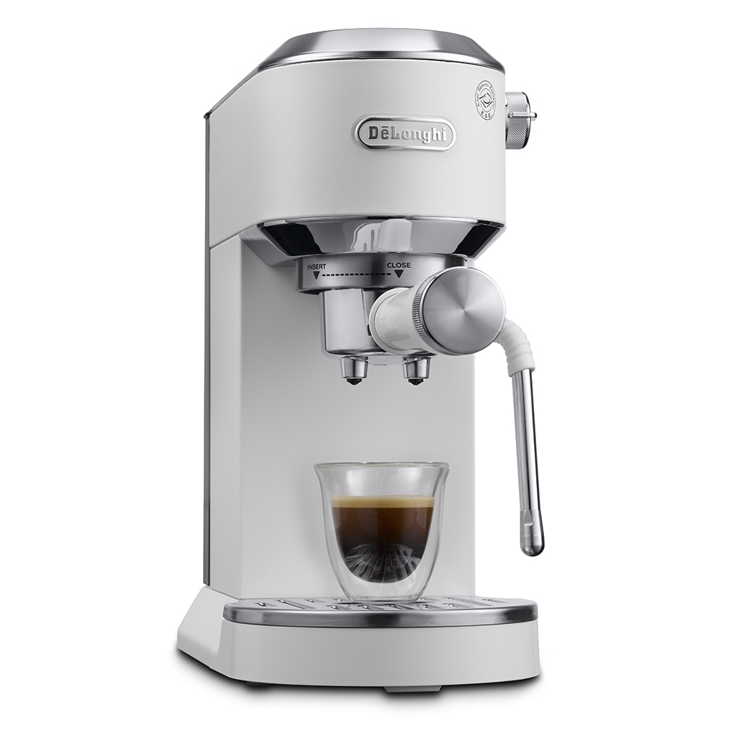 Ріжкова кавоварка еспресо DeLonghi EC 890.WI - зображення 4