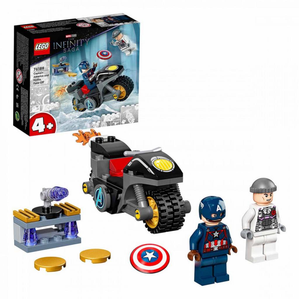 Конструктор LEGO Super Heroes Битва Капітана Америка з Гідрою 49 деталей (76189) - зображення 2