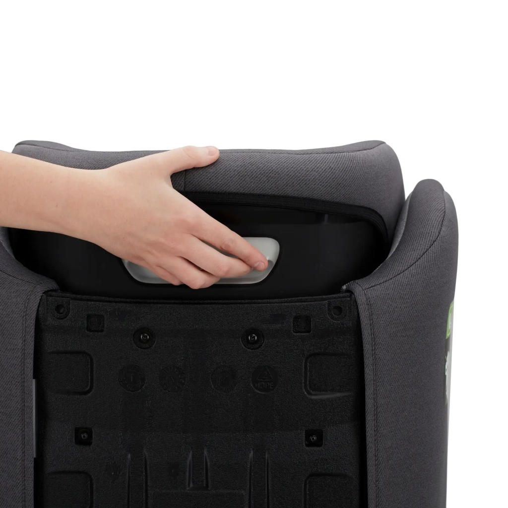 Автокрісло Kinderkraft Junior Fix 2 i-Size Rocket Grey (KCJUFI20GRY0000) (5902533921577) - зображення 9