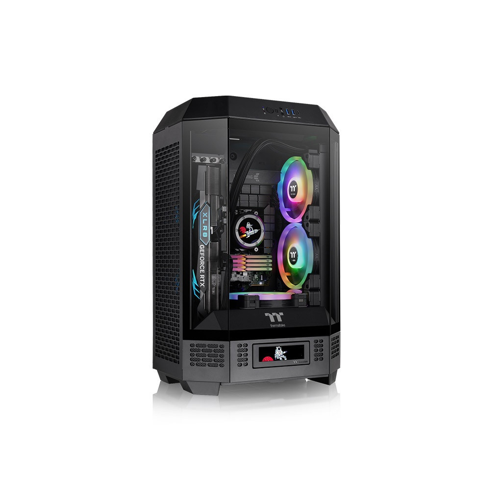 Корпус ThermalTake The Tower 300 Black (CA-1Y4-00S1WN-00) - зображення 1