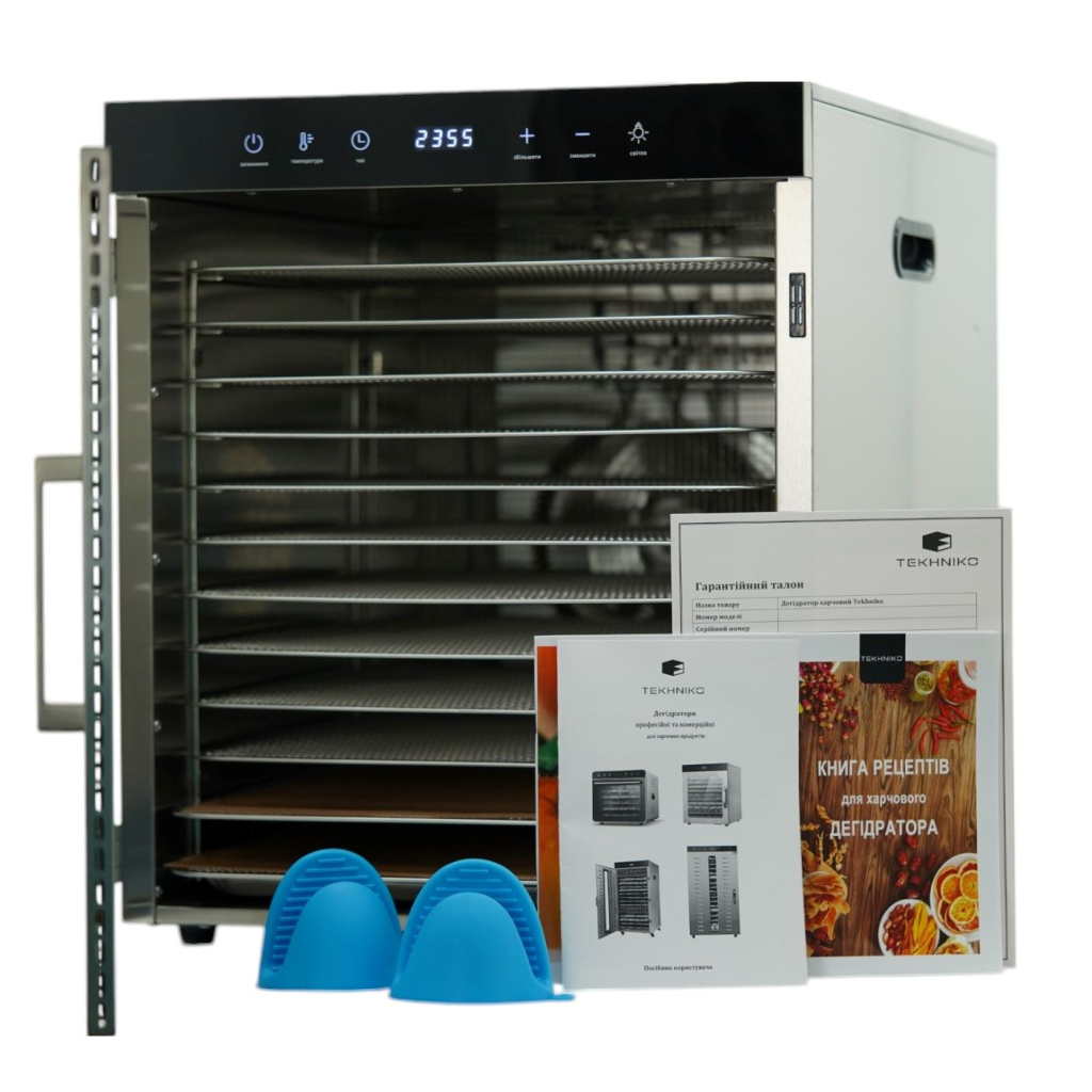 Сушка для овочів та фруктів Tekhniko DH-10HB-SS - picture 3