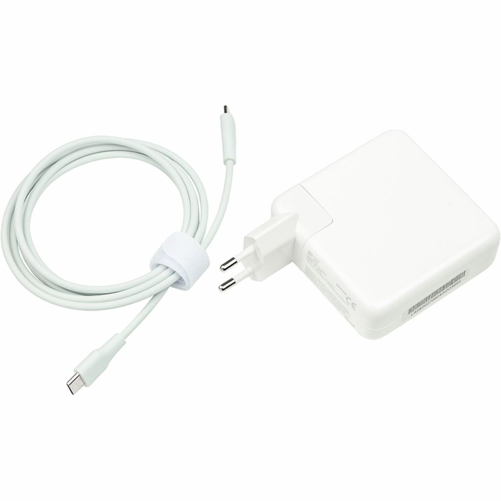 Блок живлення до ноутбуку PowerPlant APPLE 220V, 20V 87W 3A (USB-C) (AP87USBC) - зображення 1