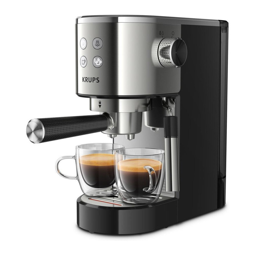Ріжкова кавоварка еспресо Krups XP442C11 - зображення 7
