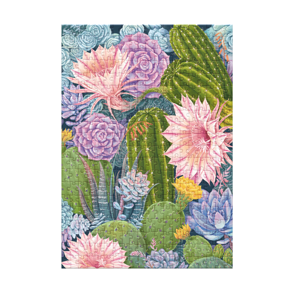 Пазл DoDo Easy-L Ботаніка. Кактуси та сукуленти (300613) - picture 3