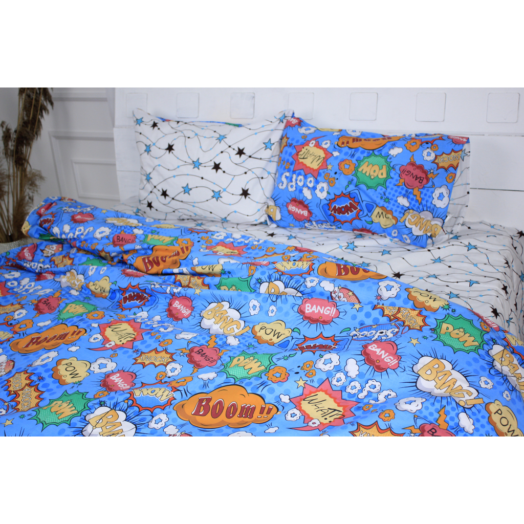 Постільна білизна MirSon Бязь 17-0511 Bombs Дитяча (2200003632958) - зображення 3